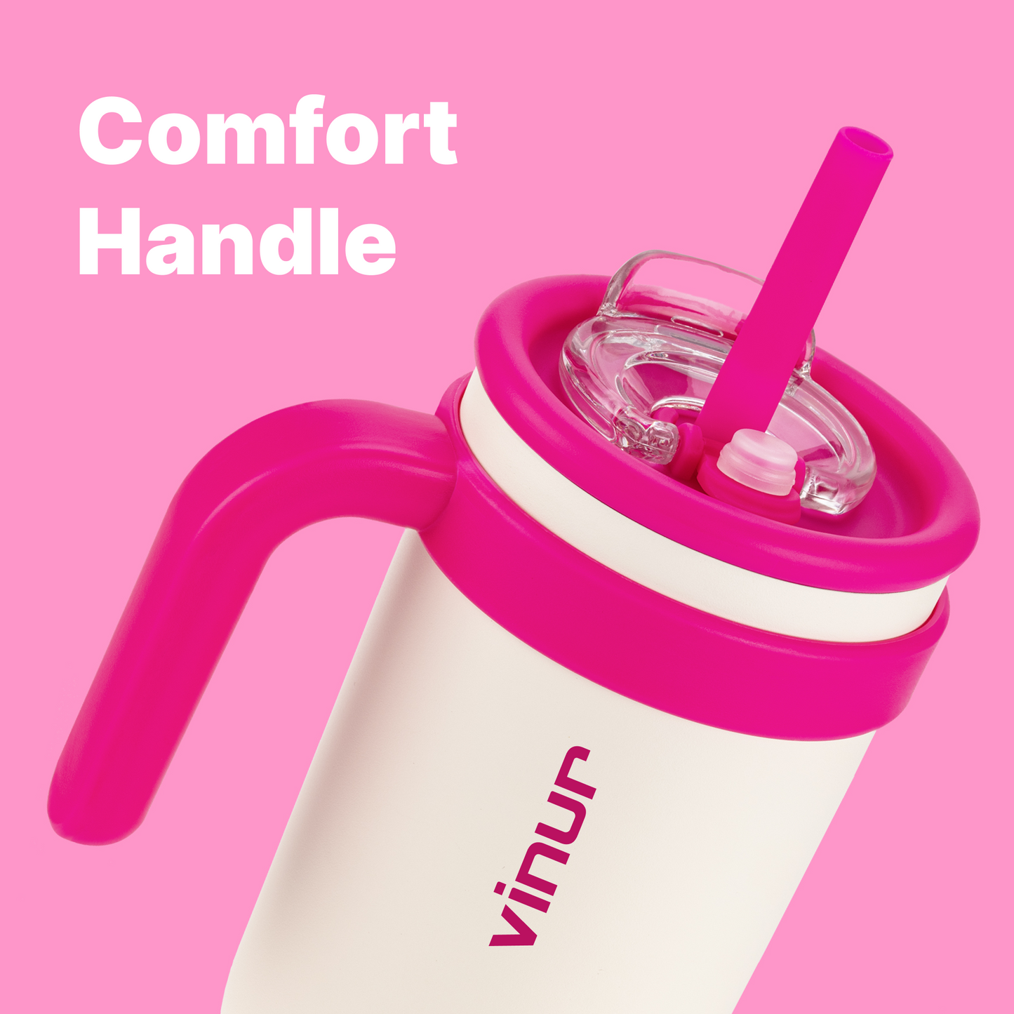 VINUR Tumbler with Handle Stainless 30 oz 40 oz